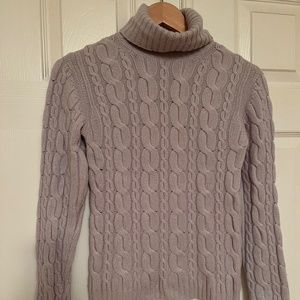 Autumn Cashmere Cable knit turtleneck Gorsuch